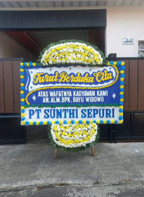 Papan Bunga Duka di Salilama